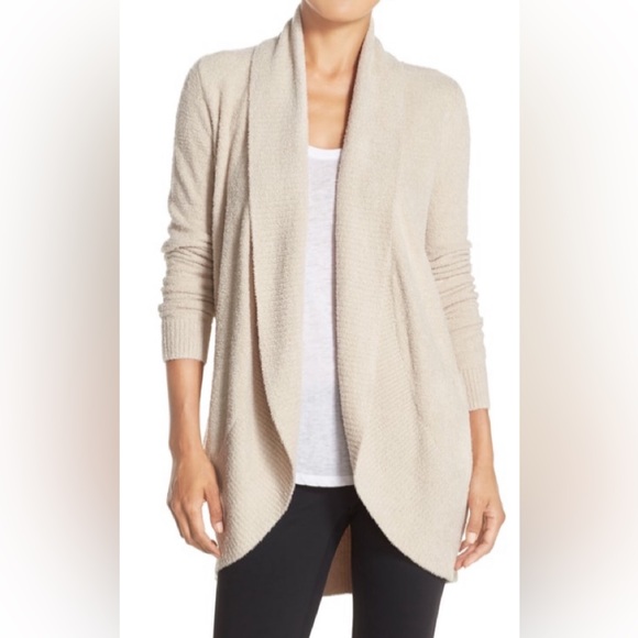 Barefoot dreams circle cardigan in stone - Picture 1 of 1